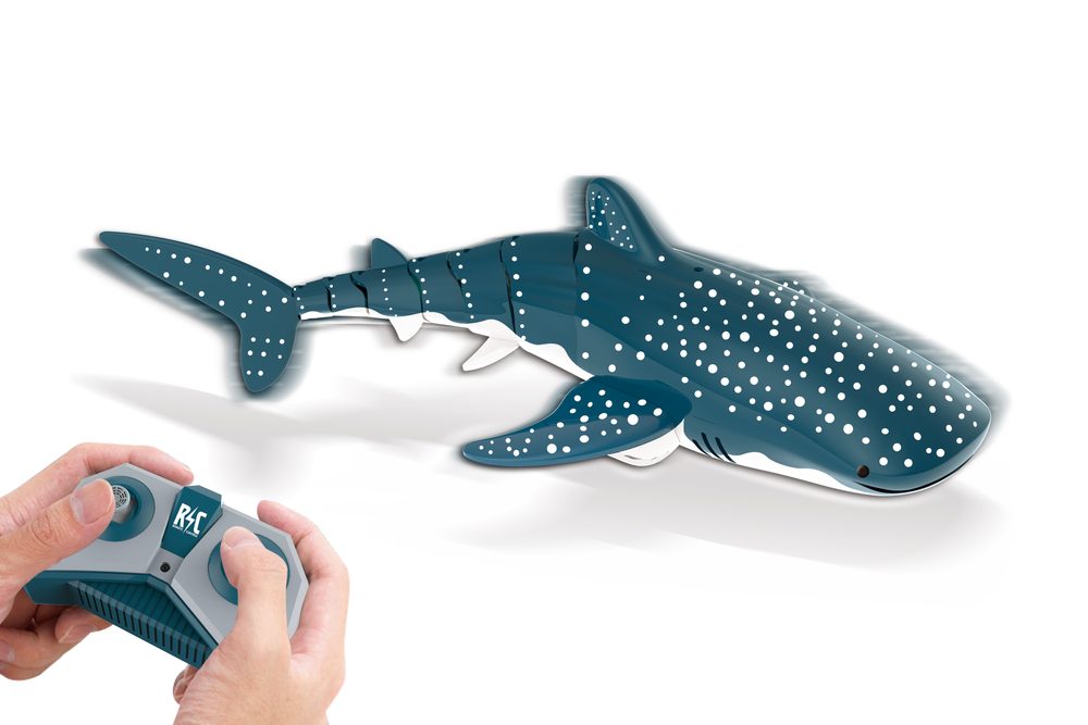 E-shop Biely vodný žralok RC 35 cm, Wiky RC, W012527