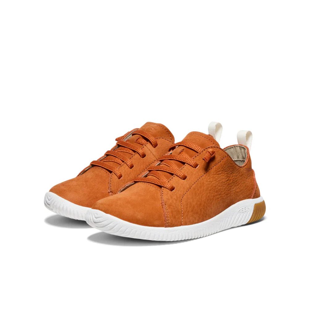 Dětské tenisky barefoot kompromis KEEN KNX LACE YOUTH gold flame/star white - 38 - thumb (4)