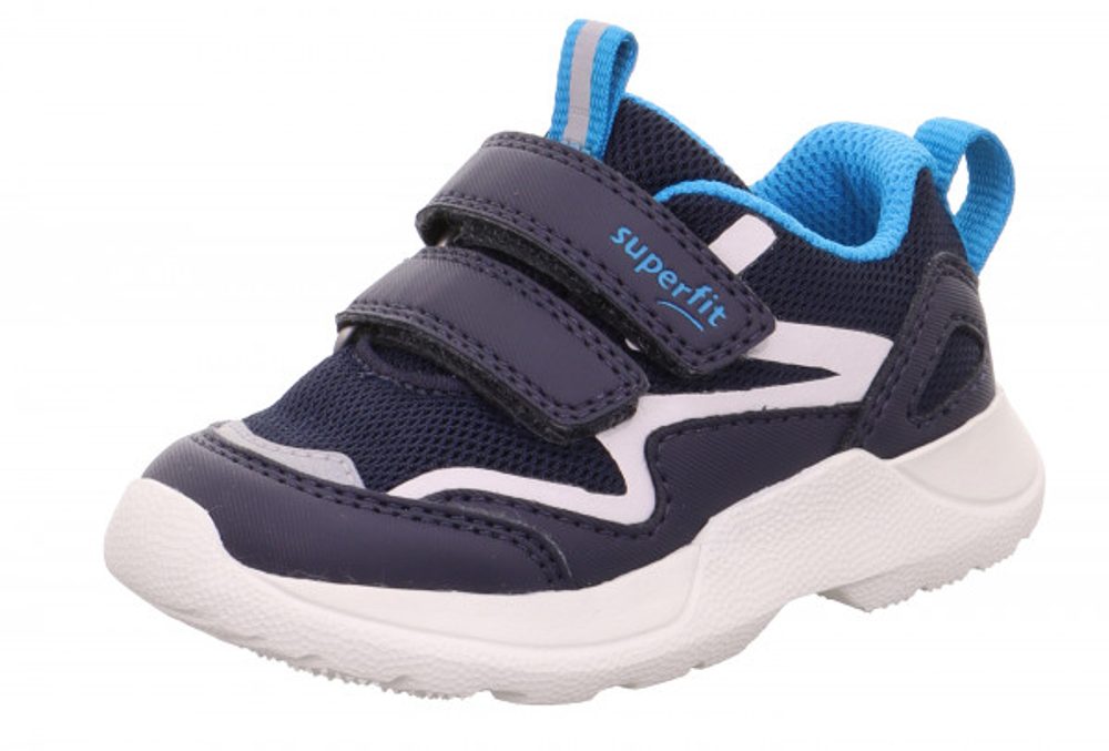 Levně Chlapecké celoroční boty RUSH, Superfit, 1-006206-8000, tmavě modrá - 25