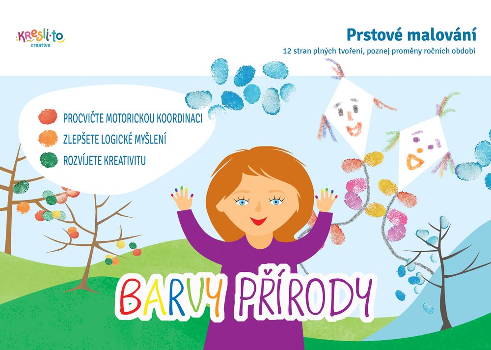 E-shop Maľovanie prstami - Farby prírody, Kresli.to, W019744