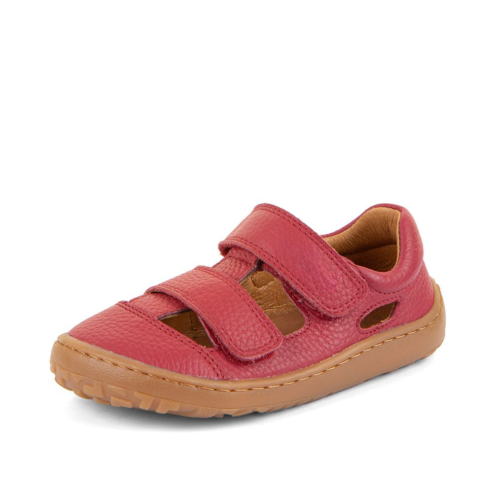 Levně Dívčí barefoot sandály SANDAL Red Froddo G3150291-5 - 24