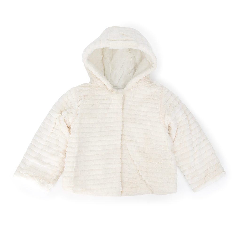 Tričko dievčenské s dlhým rukávom, s aplikáciou na prednom diele, Minoti, DOLL 6, bílá - 68/80 | 6-12m