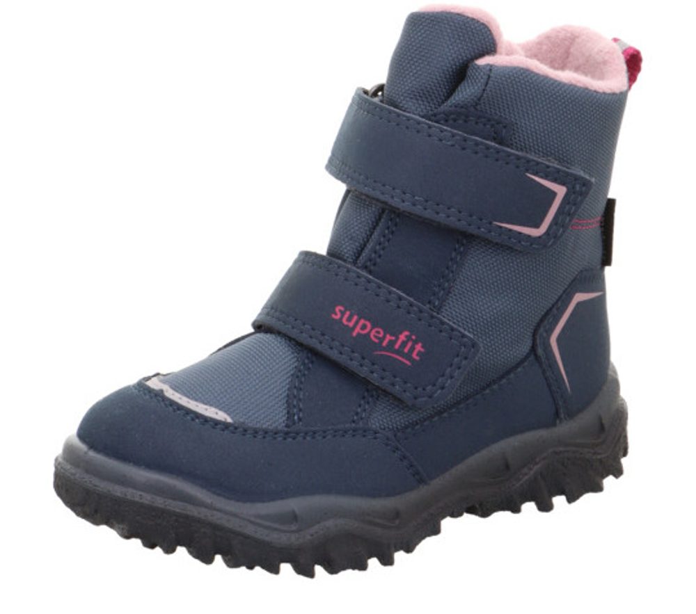 Dívčí zimní boty HUSKY Blue/Pink Superfit 1-006081-8010 - 29