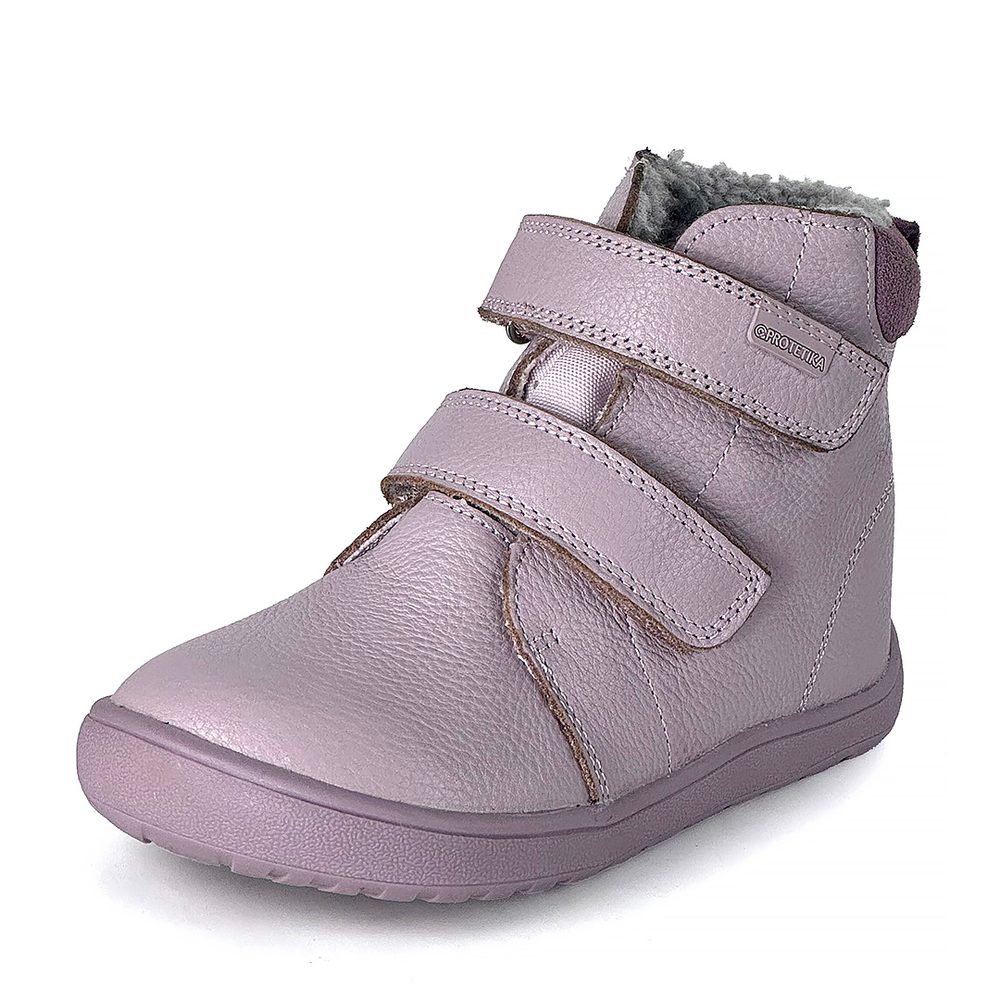 Dívčí zimní barefoot boty PRO-tex  BEKA LILA - 27