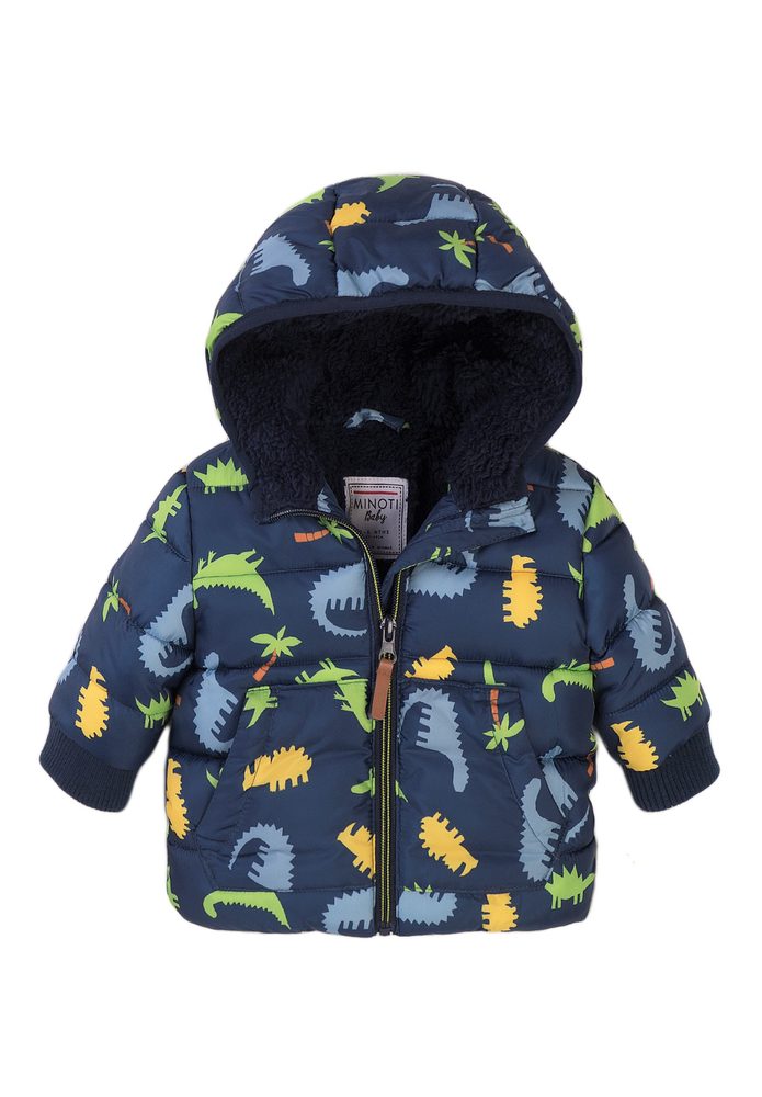 Kabát fiúk puffa, Minoti, Mite 1, kék - 62/68 | 3-6m