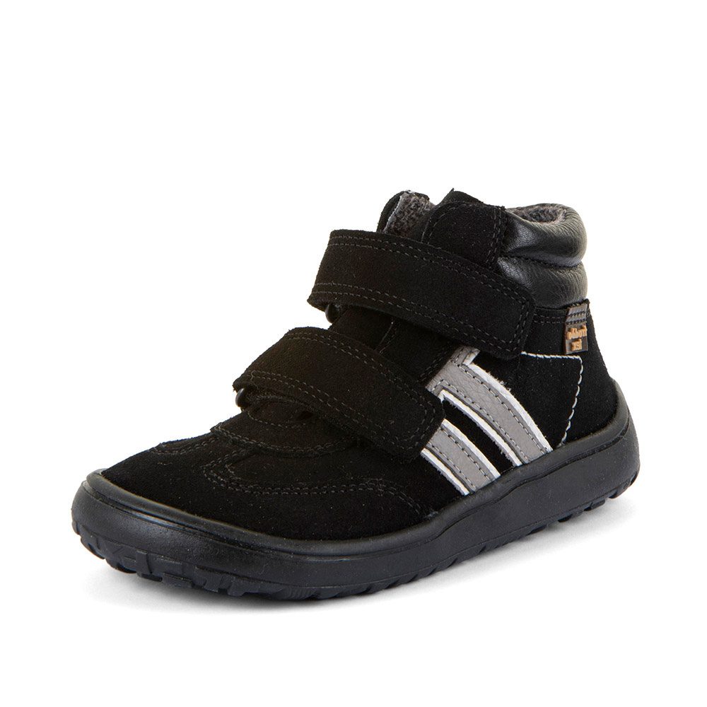Dětské celoroční kotníkové barefoot boty F-MOTION TEX BLACK Froddo G3110285-20 - 24