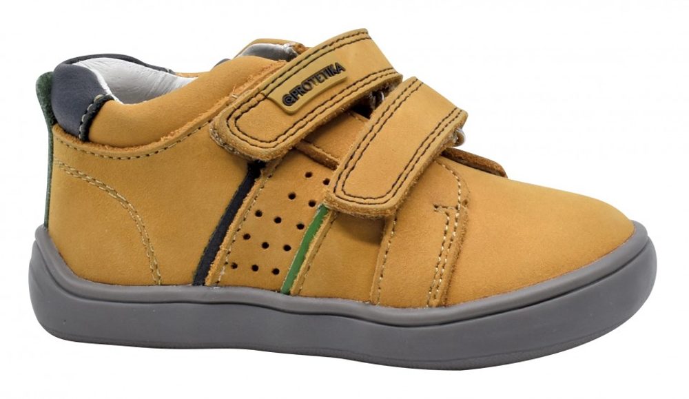E-shop Chlapčenská celoročná obuv Barefoot RASEL BEIGE, Protetika beige - 29