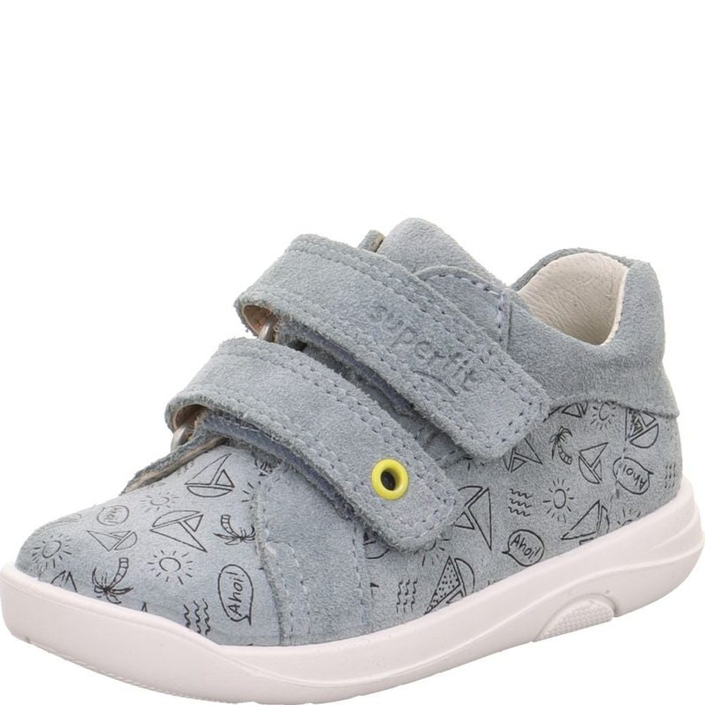 Levně Chlapecké celoroční boty LILLO Light Green/Yellow Superfit 1-000665-7500 - 21