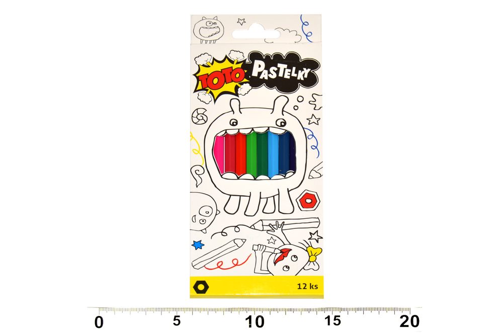 Crayons 12 db, TOTO, W811031