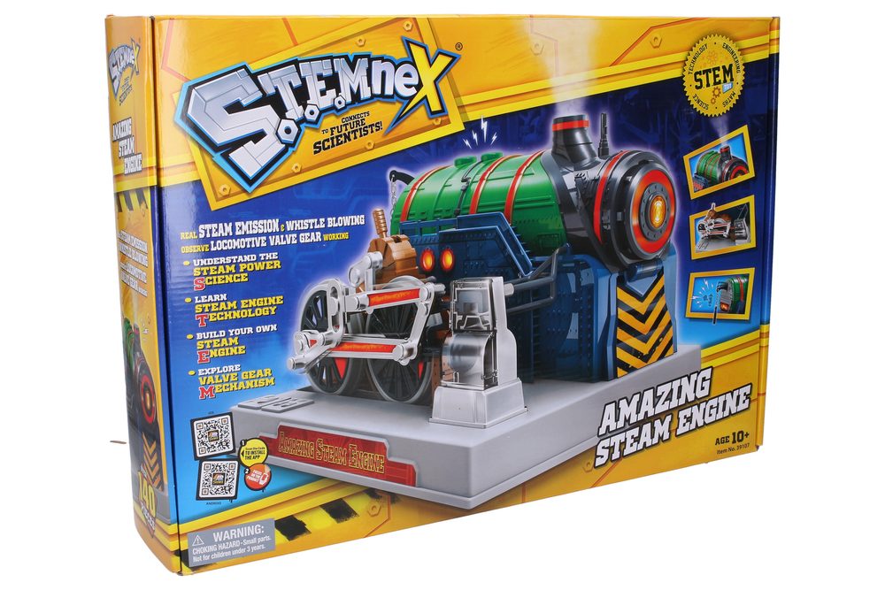 Levně Stemnex Model parní lokomotivy, Wiky kreativita, W013771