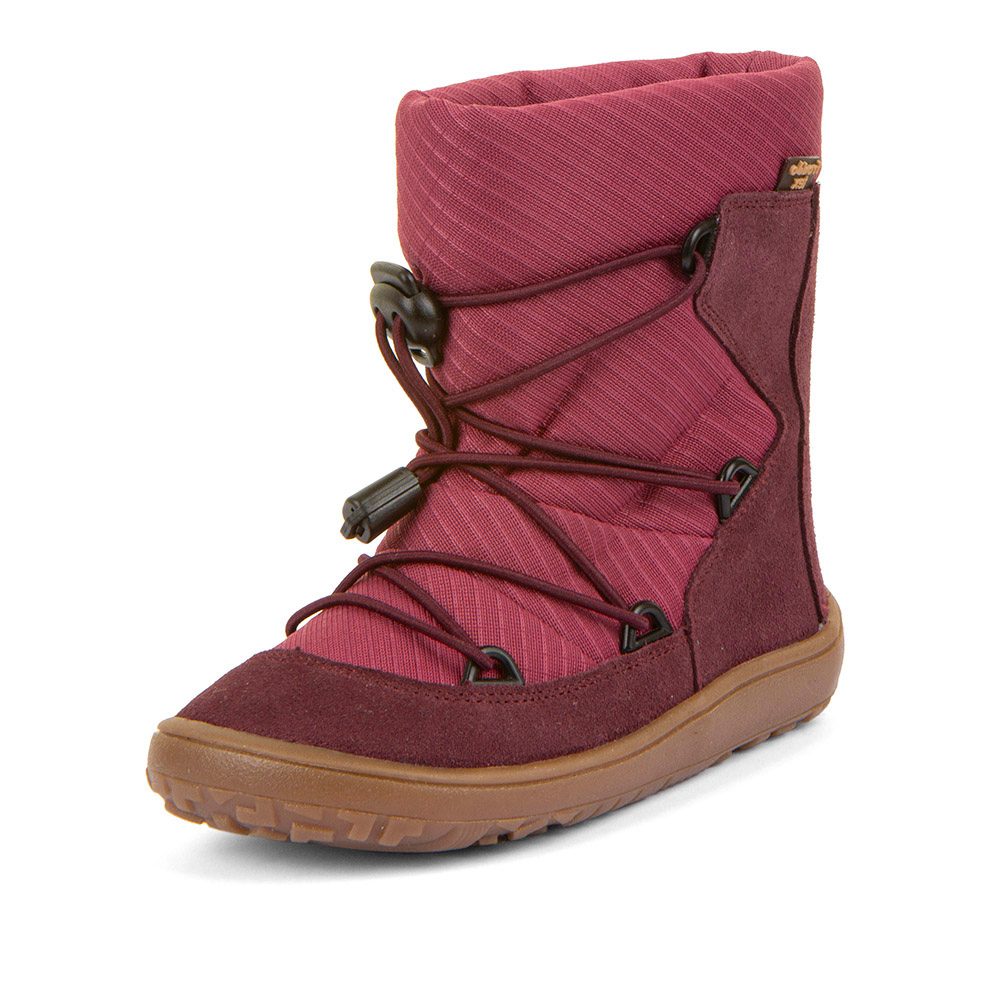 Dívčí zimní barefoot boty TEX TRACK WOOL Bordeaux Froddo G3160251-6 - 30
