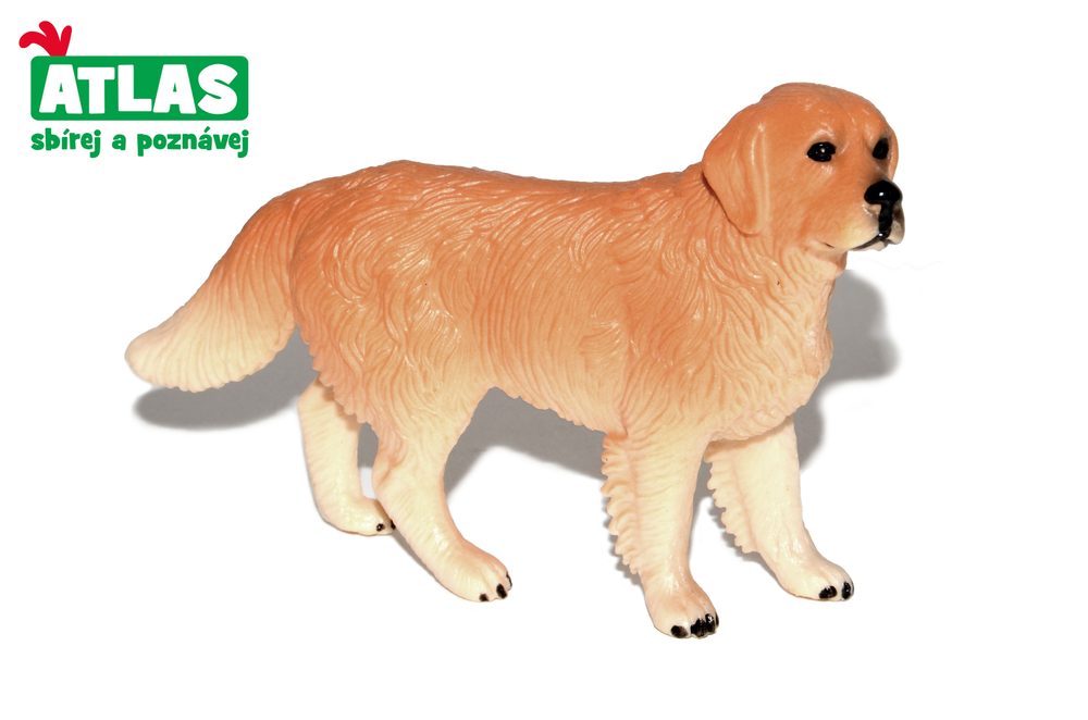 B - Golden Retriever figurine 10 cm, Atlas, W101853