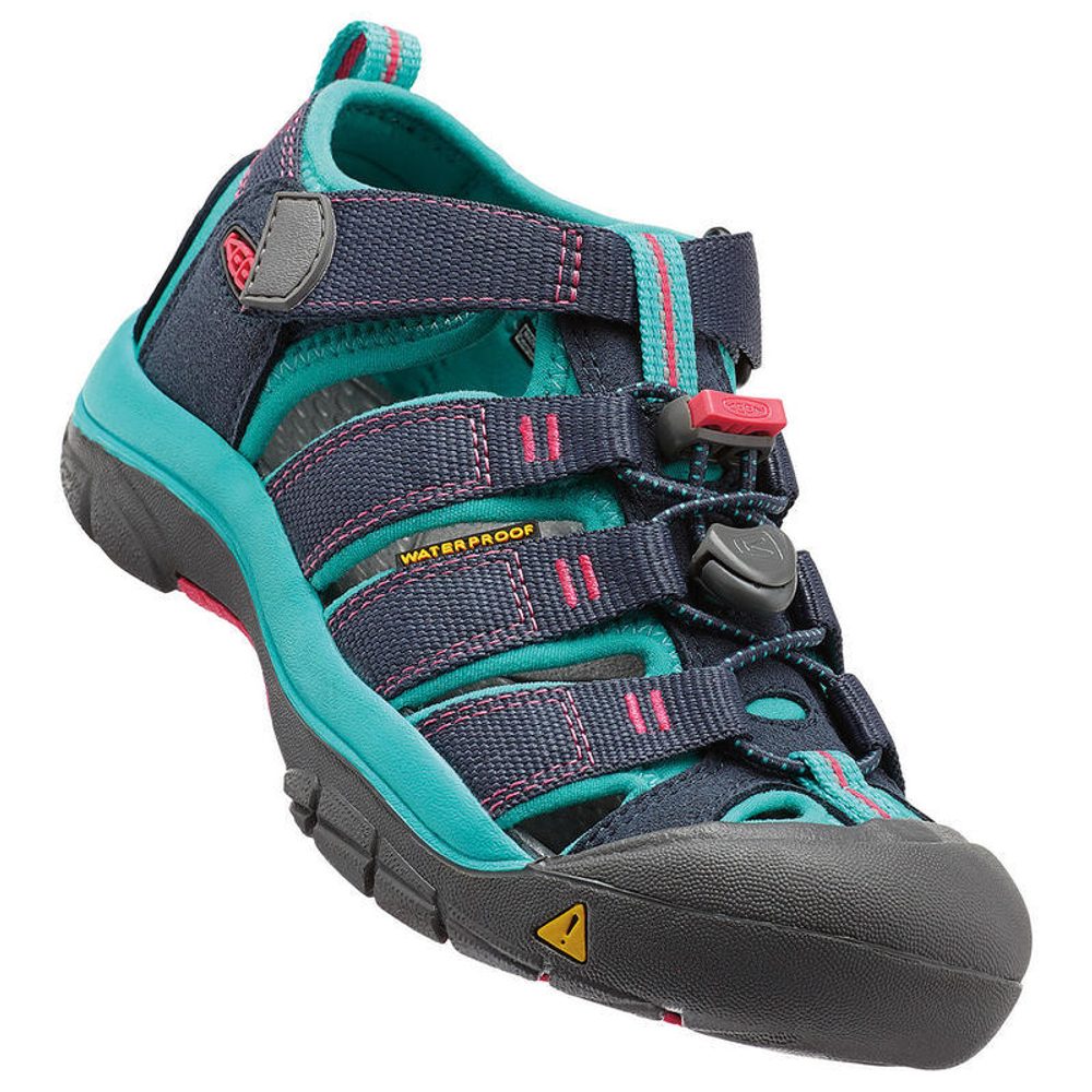 Levně Dětské sandály NEWPORT H2 JR, midnight navy/baltic, Keen, 1012316, holka - 24