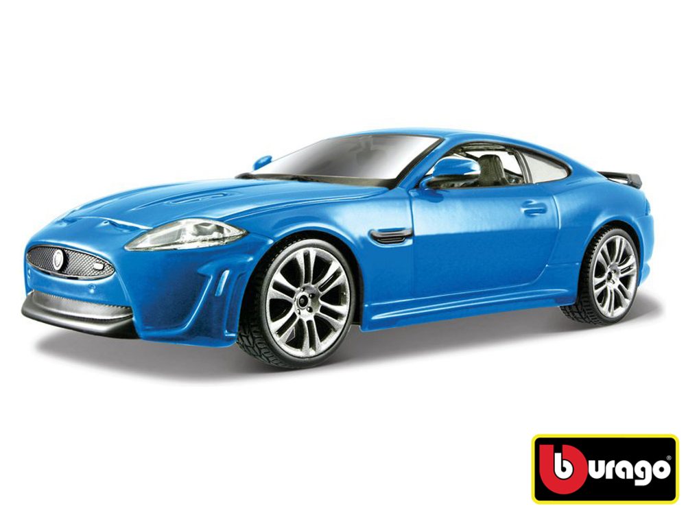 Bburago 1:24 Jaguár XKR-S Metallic Blue, Bburago, W007309