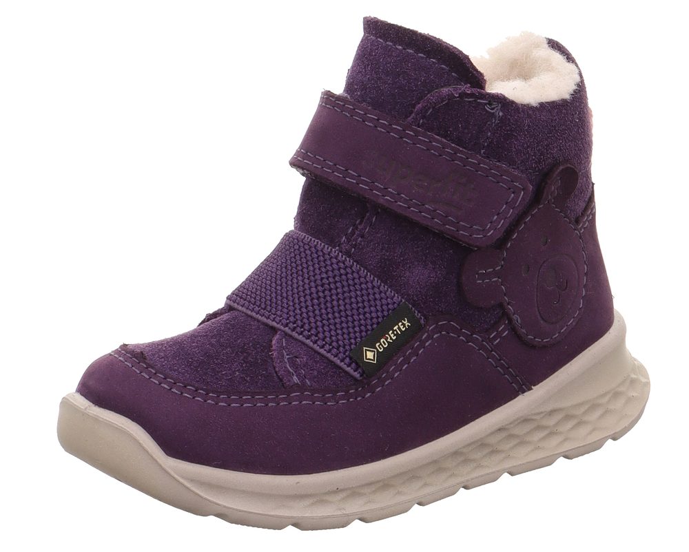 Dievčenské zimné topánky BREEZE Purple/Pink Gore-Tex, Superfit, 1-000377-8500, fialová - 25