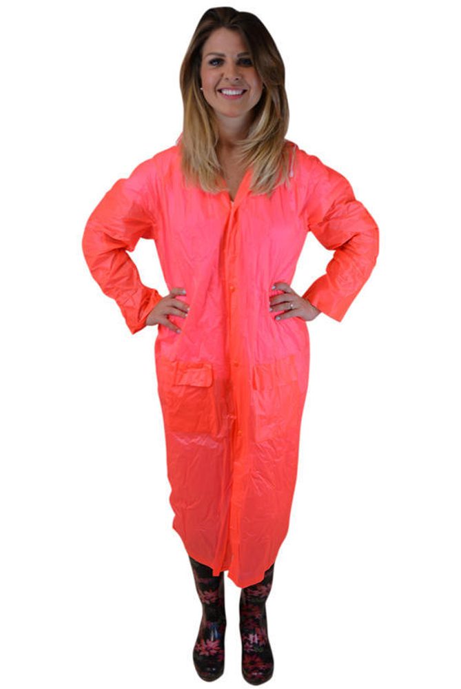 pláštěnka PVC neonová, Pidilidi, PL0065-17, oranžová - 152 | 12let