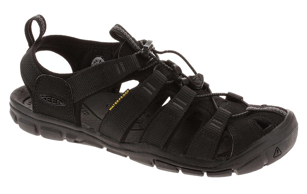 Levně Sandály Clearwater CNX W black/black, Keen, 1020662, černá - 40