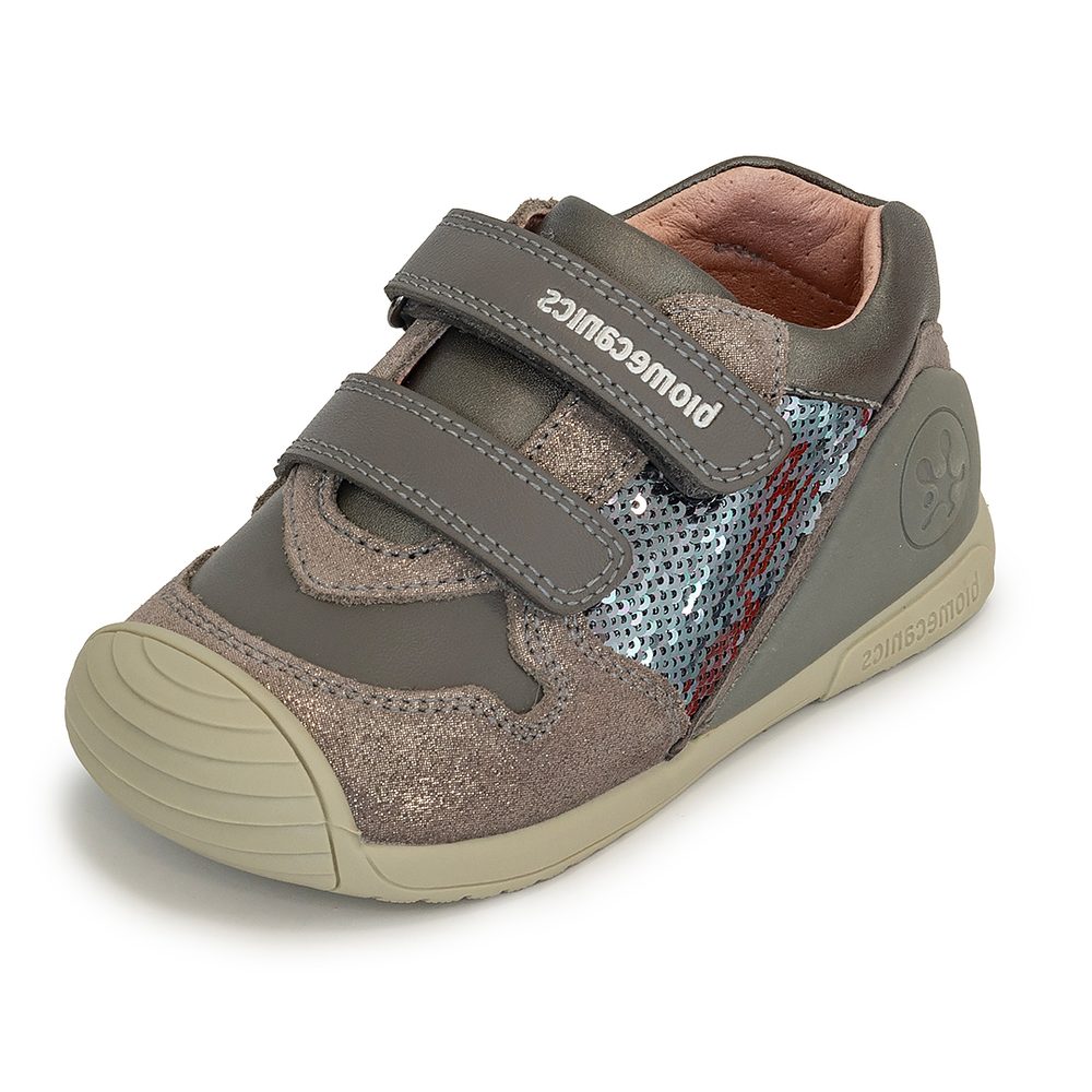 Dívčí celoroční boty, Biomecanisc, 241104-A213, šedá - 23