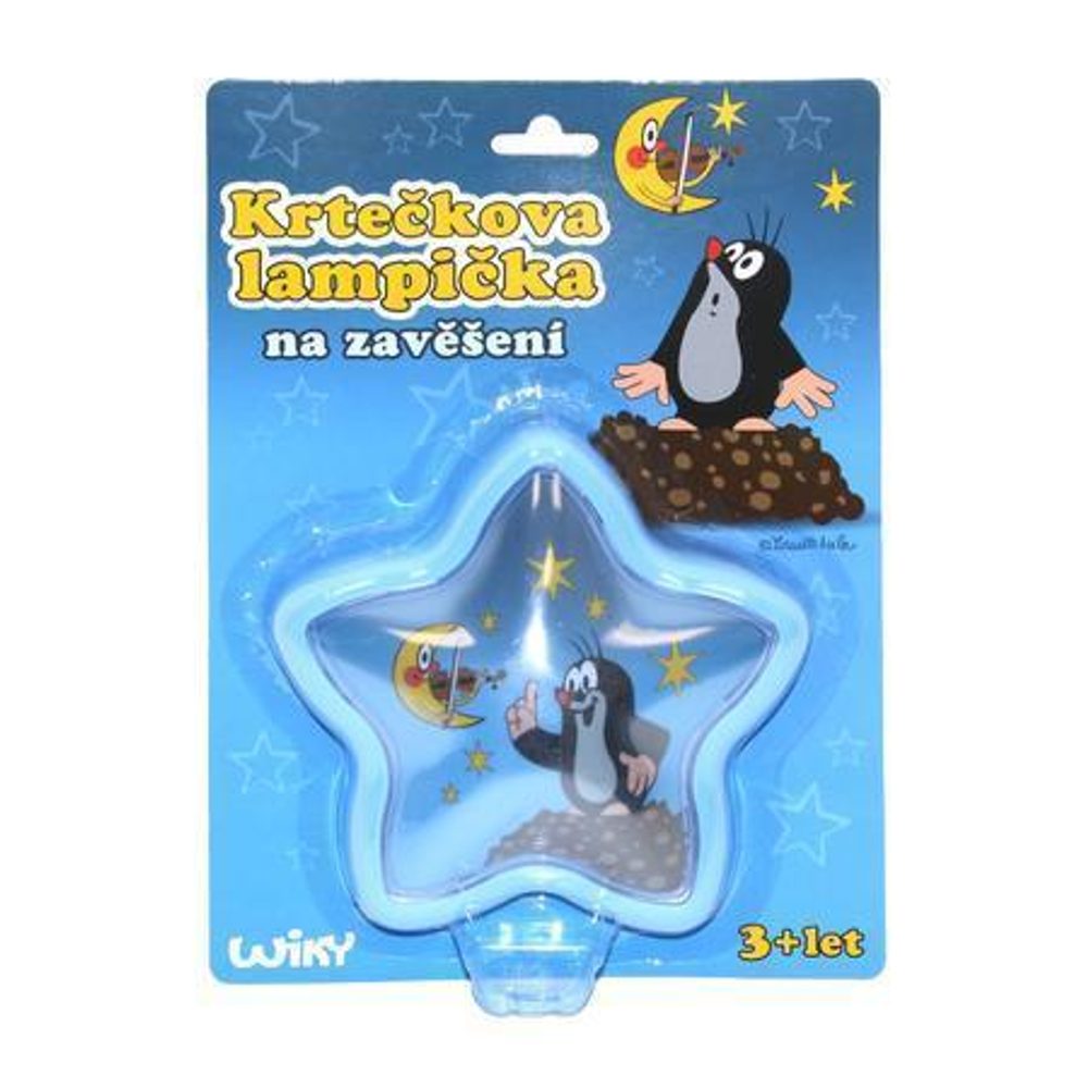 Levně Lampička Krtek 15 cm, WIKY, 170942