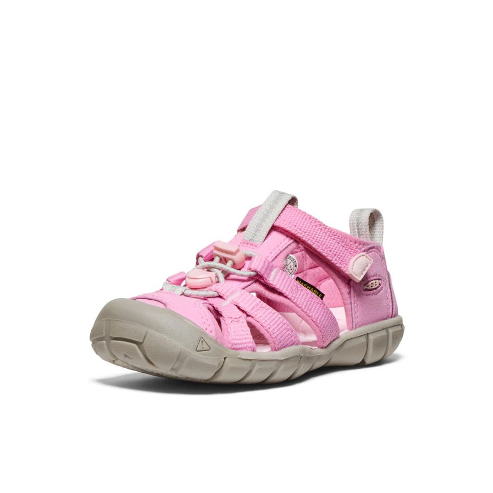 Levně Dívčí sandály KEEN SEACAMP II CNX moonlite mauve/giggle pink - 25/26