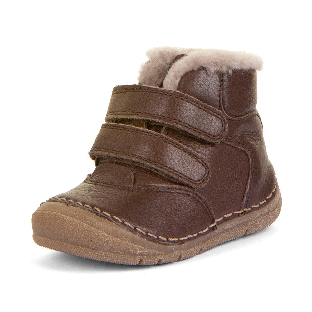 Levně Dětské zimní boty Flexible PAIX UP WINTER Dark Brown, Froddo, G2110143-4, tmavě hnědá - 22