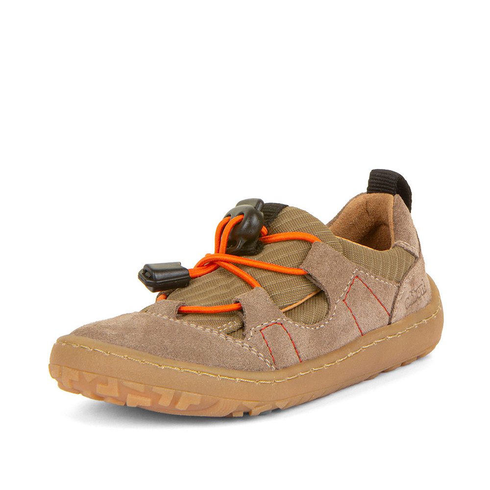 Dětské barefoot tenisky TRACK Olive Froddo G3130243-6 hnědá - 32