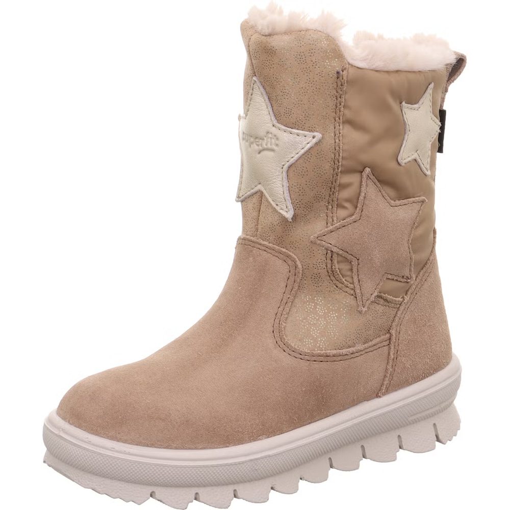 Dívčí zimní boty FLAVIA Brown/Gold GTX Superfit 1-000219-3000 - 30