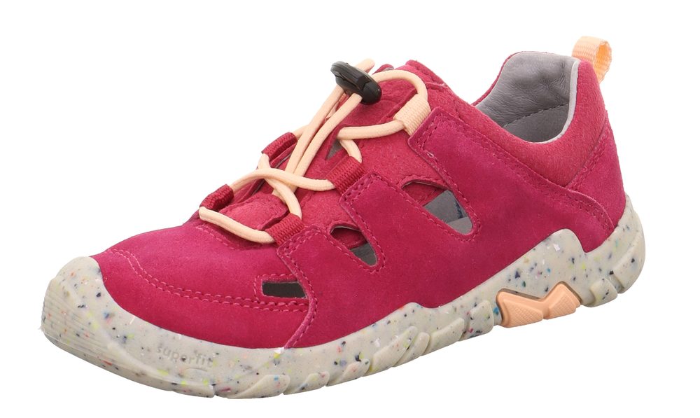 Dívčí celoroční boty Barefit TRACE, Superfit, 1-006037-5000, červená - 28