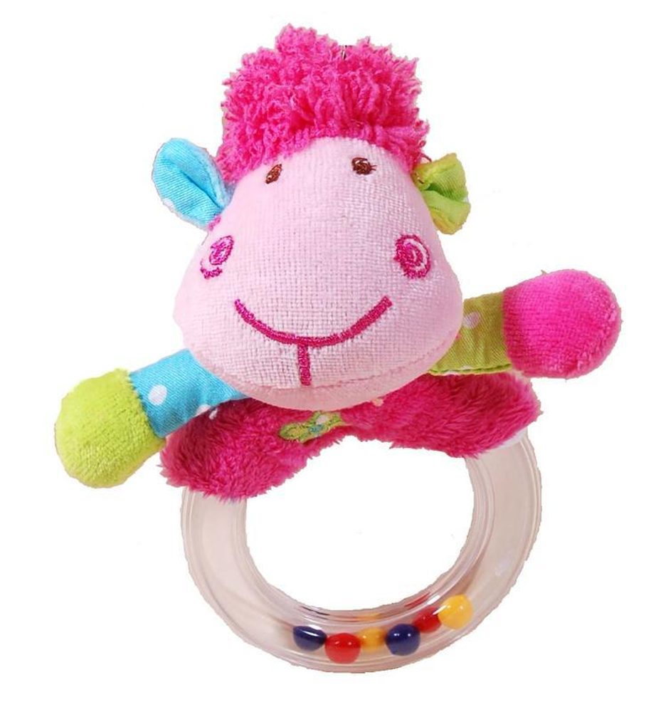 E-shop Baby hrkálka zvieratko, Pidilidi, 5002, růžová