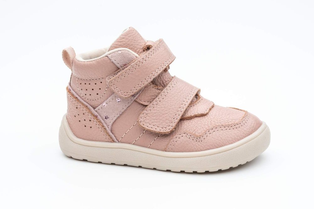 Dievčenské celoročné barefoot topánky Protetika TIRA PINK - 22