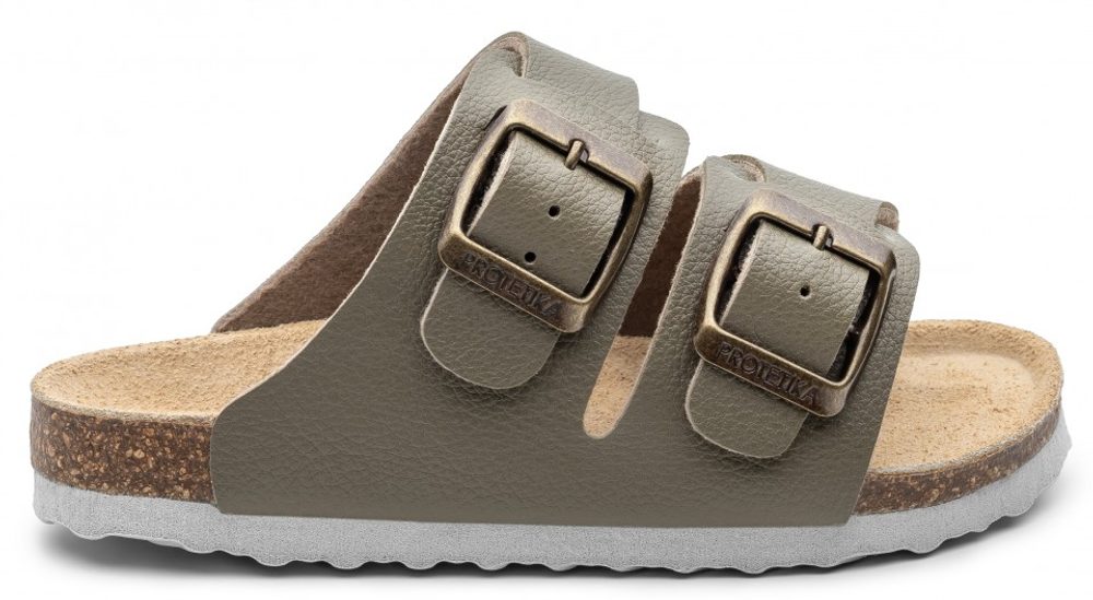 Detské ortopedické papuče Lifestyle T94/53, Protetika, khaki - 30