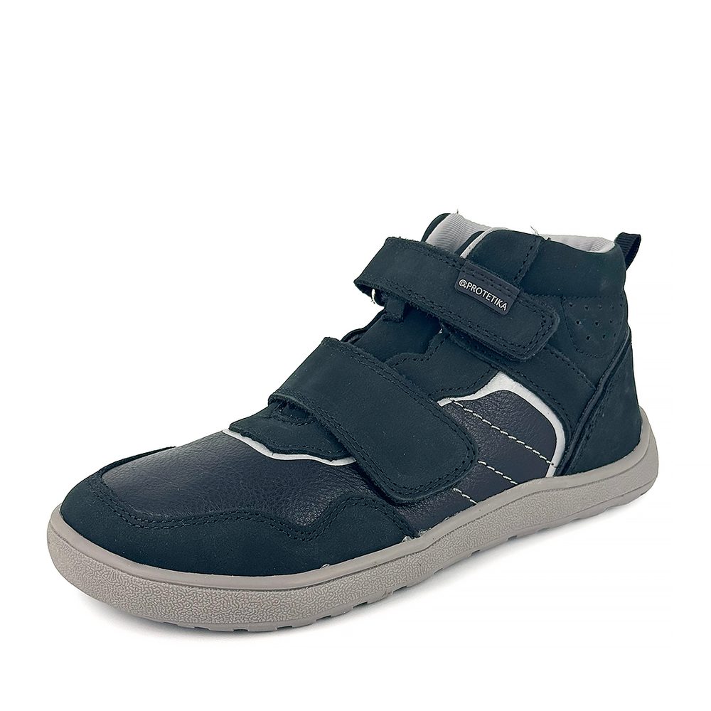 Chlapčenské celoročné barefoot topánky Protetika HARDY NERO - 28