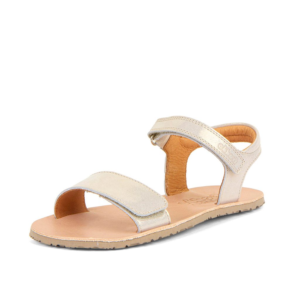 Levně Dívčí barefoot sandály FLEXY LIA Gold Shine Froddo G3150264-10 - 30