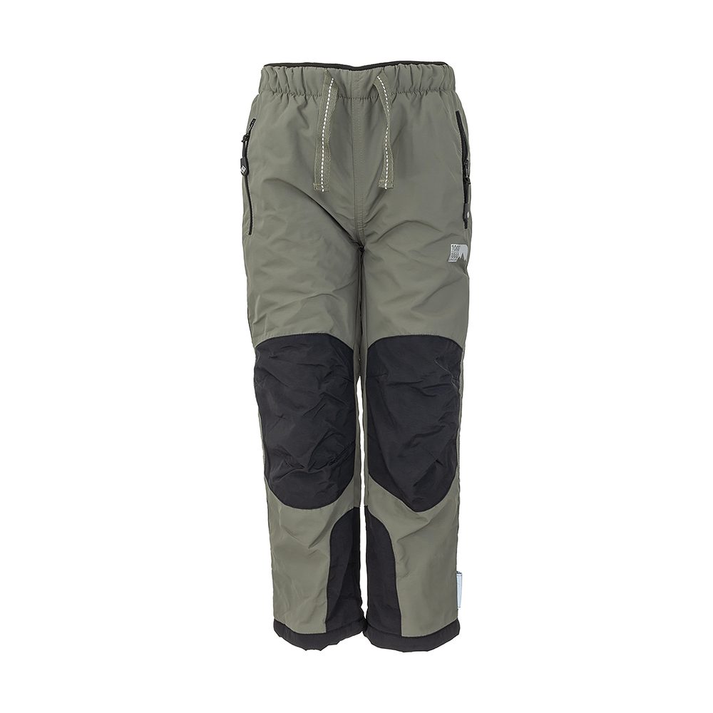 outdoorové športové nohavice s fleecovou podšívkou, Pidilidi, PD1121-14, khaki - 98 | 3roky
