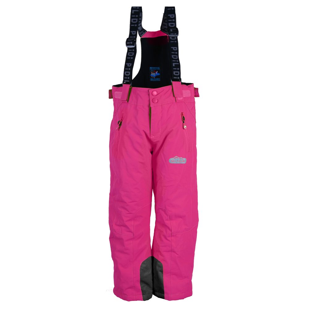 Levně kalhoty zimní lyžařské, Pidilidi, PD1008-03, růžová - 122 | 7let