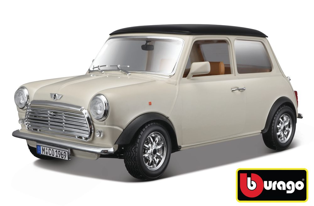 E-shop Bburago 1:18 Mini Cooper (1969) béžová, Bburago, W007254