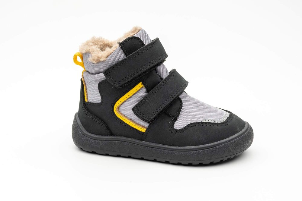 Chlapecké zimní barefoot boty PRO-tex  GERO BLACK - 29