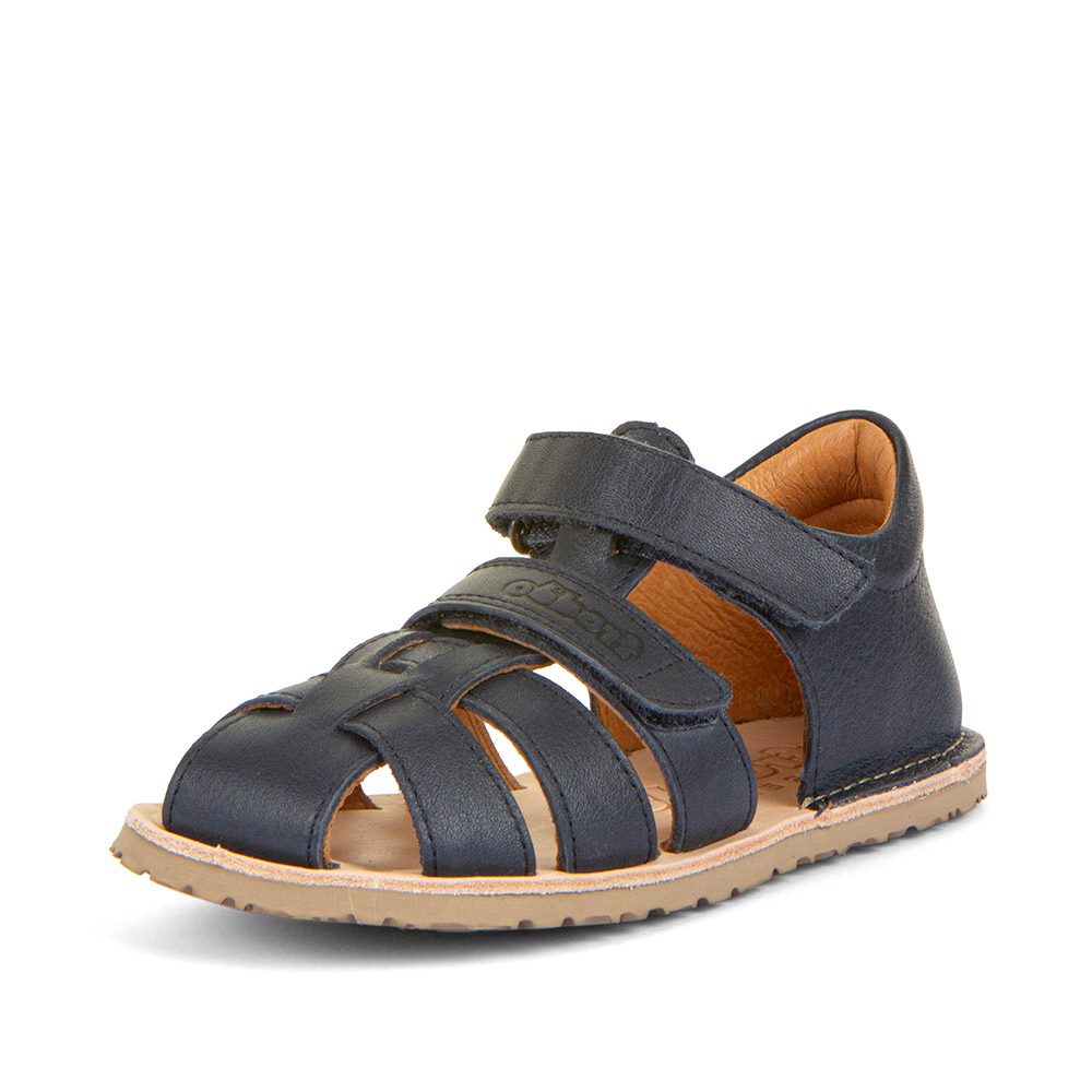 Levně Chlapecké barefoot sandály FLEXY F Dark Blue Froddo G3150283 tmavě modrá - 24