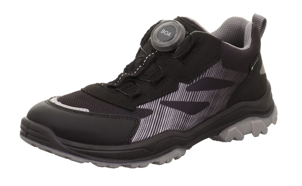JUPITER Black/Light Grey Gore-Tex tenisky pre deti, Superfit,1-000077-0000 - 34