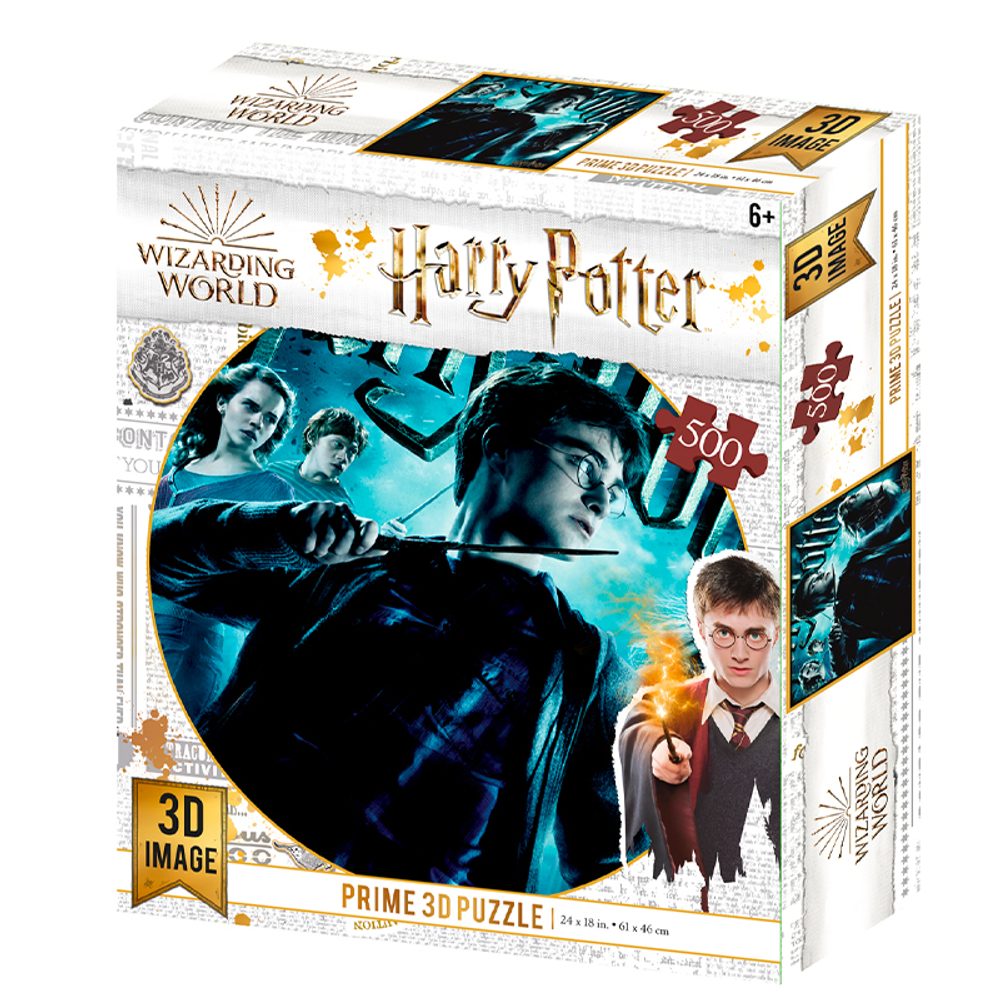 Harry Potter-Harry Potter 3D puzzle 500ks, WIKY, W019130
