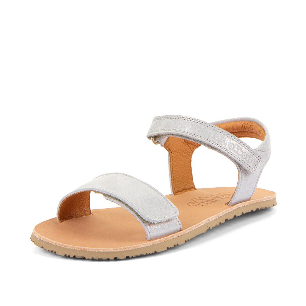 Dívčí barefoot sandály FLEXY LIA Silver Froddo G3150264-27 - 31
