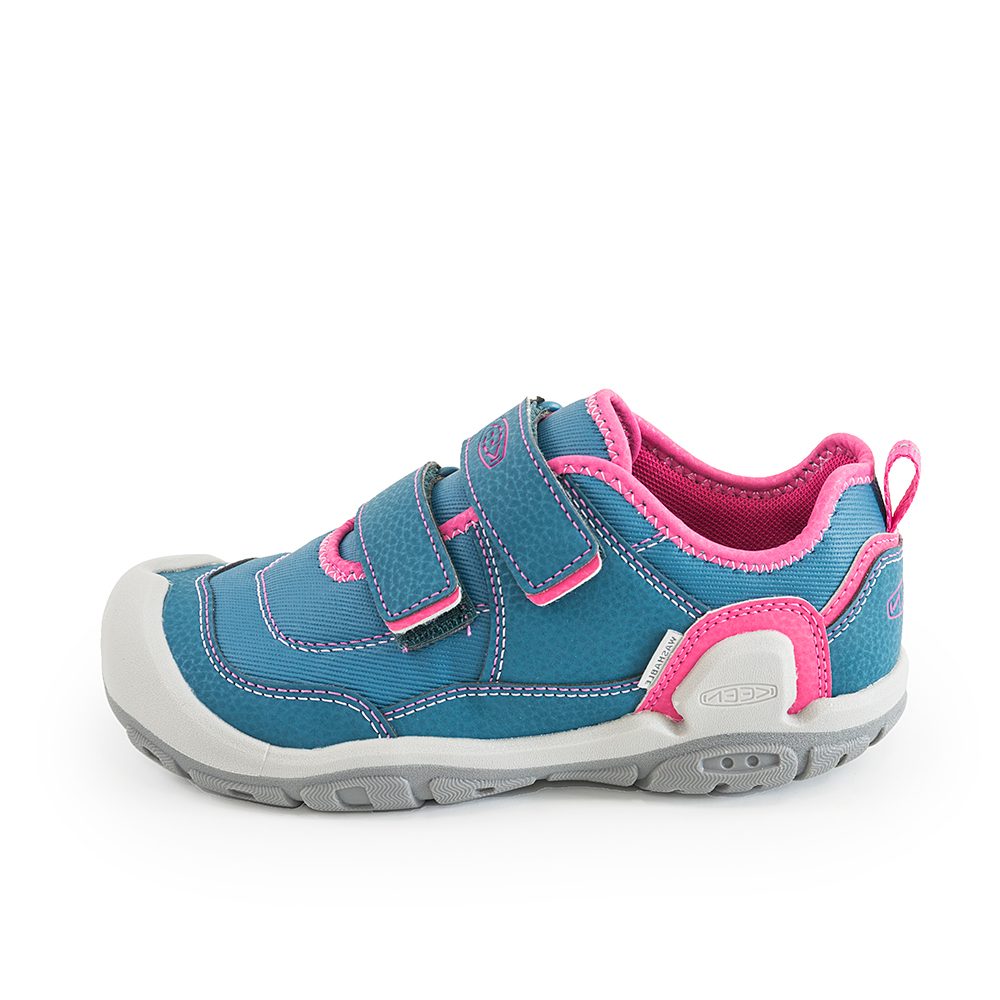 Levně sportovní celoroční obuv KNOTCH HOLLOW DS blue coral/pink peacock, Keen, 1025892/1025895 - 24