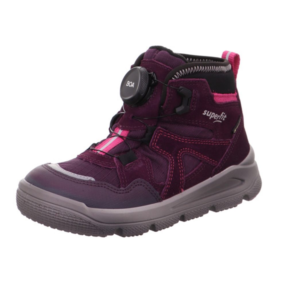 Dievčenské zimné topánky MARS GTX, zapínanie BOA, Superfit, 1-009085-8500, fialová - 30