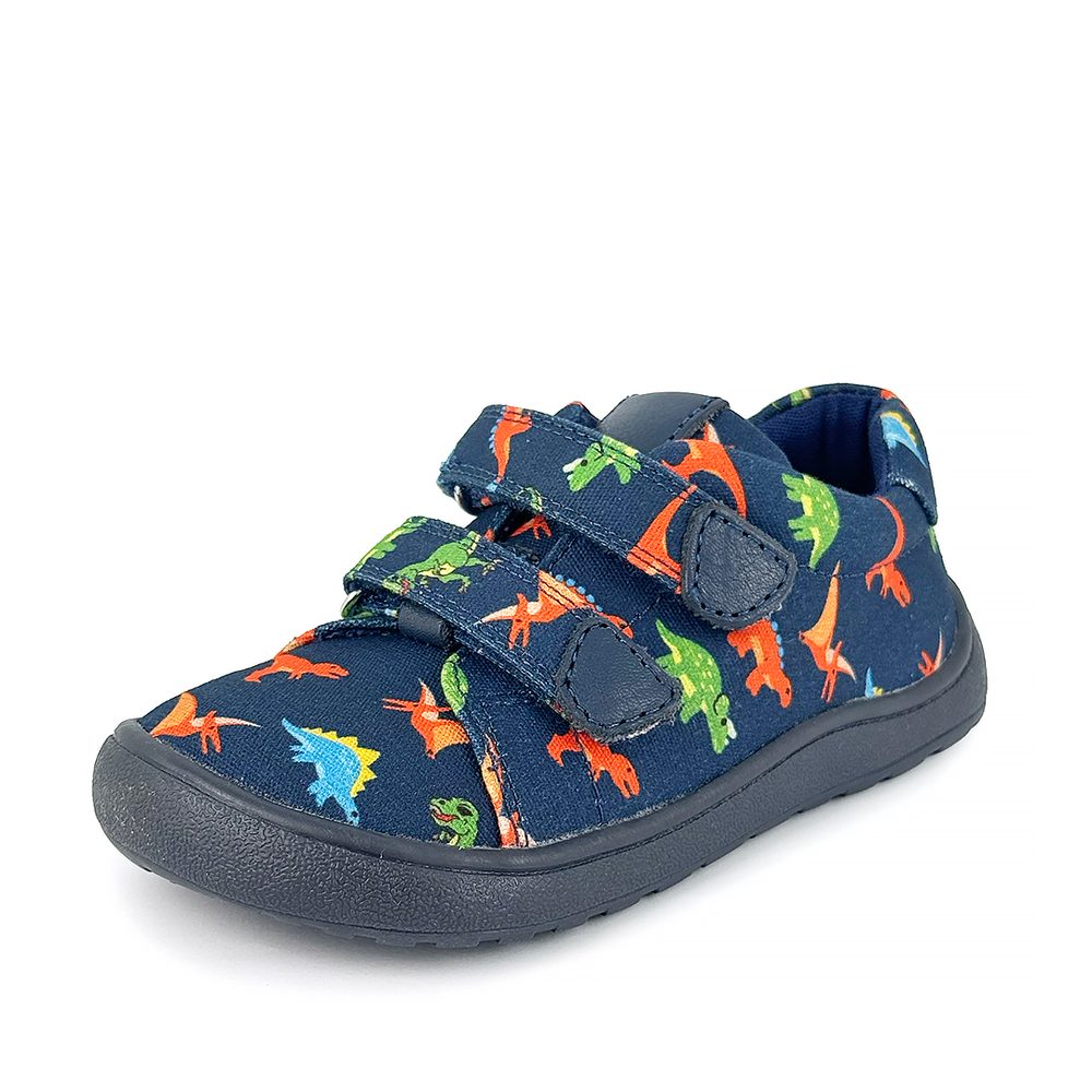 Chlapecké barefoot tenisky KORO DINO Protetika modré - 26
