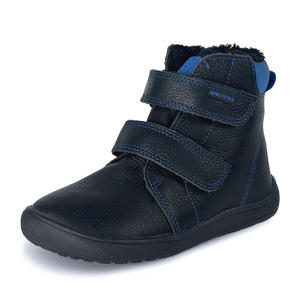 Chlapecké zimní barefoot boty PRO-tex DARYK NERO - 28