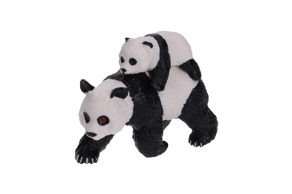 E-shop C - Figúrka Panda s mláďaťom 8 cm, Atlas, W101912