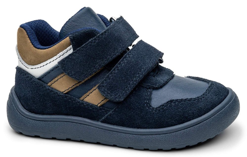 Chlapčenské barefoot tenisky VESTON BROWN Protetika - hnedá - 22