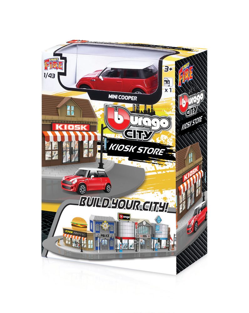 E-shop Bburago city 1:43 18-31506 Obchod, Bburago, W010107