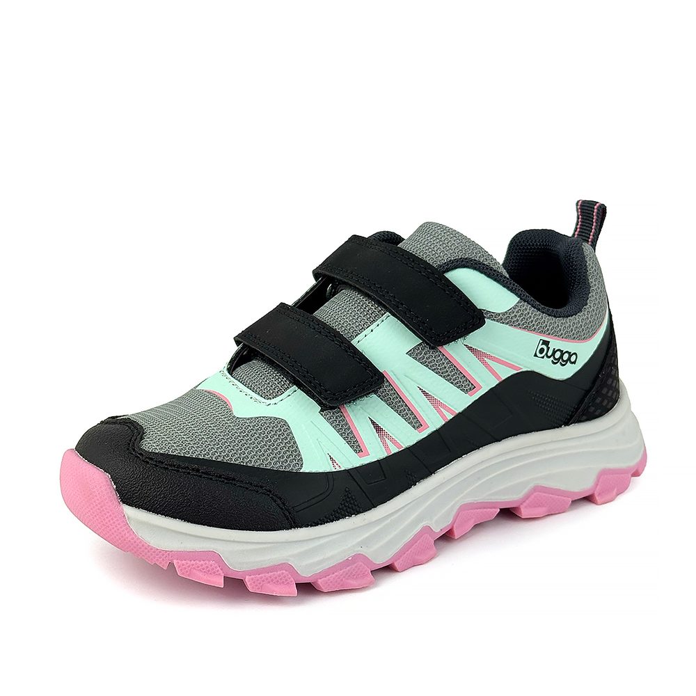 Dívčí outdoorové boty na suchý zip Bugga TARA Gray B00202-01 - 34