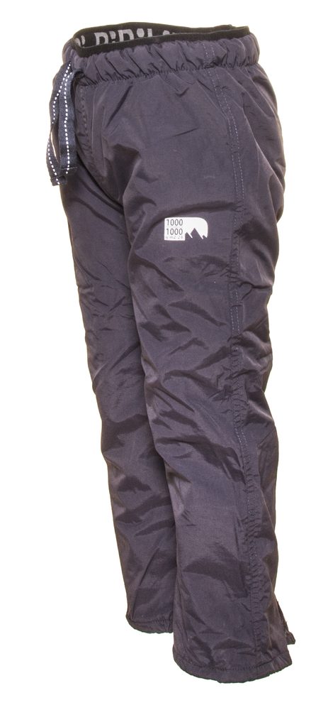 Levně kalhoty sportovní podšité fleezem outdoorové, Pidilidi, PD1075-09, šedá - 128 | 8let